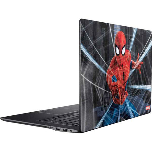 Marvel Spiderman Web Throw Ativ Book 9 (15.6in 2014) Skin